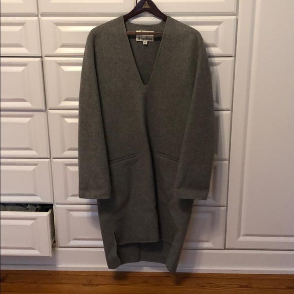 Acne Studios Wool/Cashmere Coat. Sz38. - Picture 7 of 8